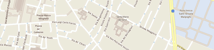 Mappa della impresa bar daniela a BOLOGNA
