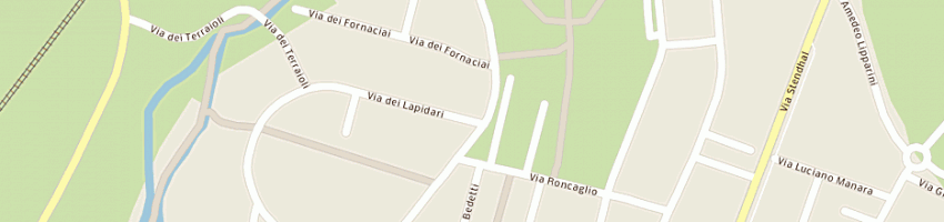 Mappa della impresa tipografia moderna srl a BOLOGNA
