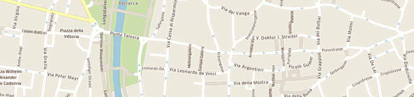 Mappa della impresa folgaria sport srl a BOLZANO