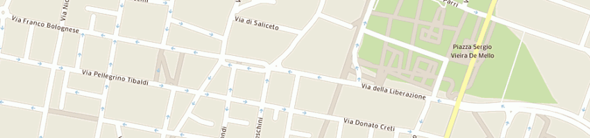 Mappa della impresa axess srl a BOLOGNA