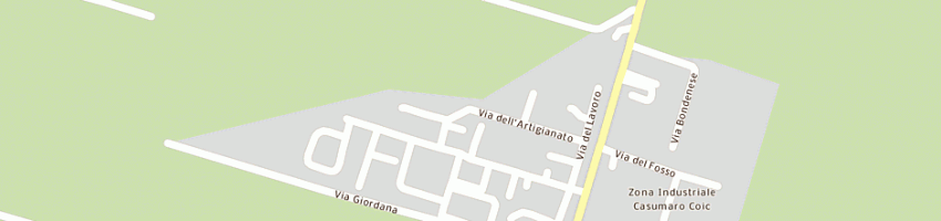 Mappa della impresa 4 x 4 srl a CENTO
