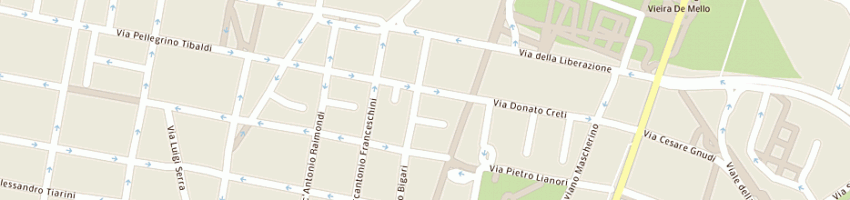 Mappa della impresa nersessian sonia a BOLOGNA
