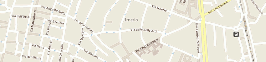 Mappa della impresa trippa a BOLOGNA