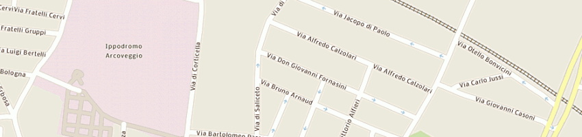Mappa della impresa scagliarini luciano a BOLOGNA