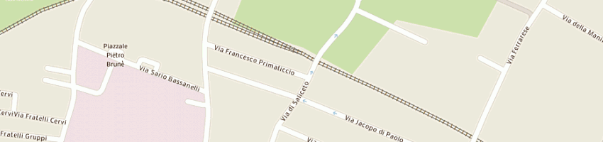 Mappa della impresa m e m di mazzuca antonio e musolesi ardilio snc a BOLOGNA