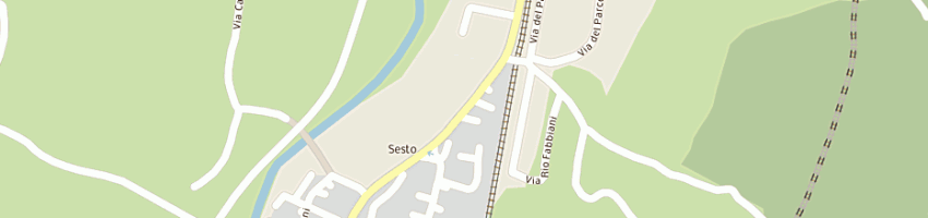 Mappa della impresa antica farmacia di pianoro del dott testori cesare a PIANORO