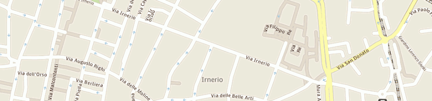 Mappa della impresa associazione nove archi a BOLOGNA