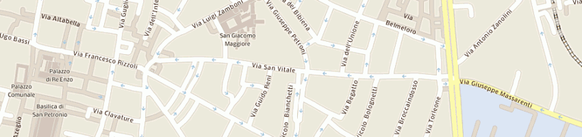 Mappa della impresa niero antonio a BOLOGNA