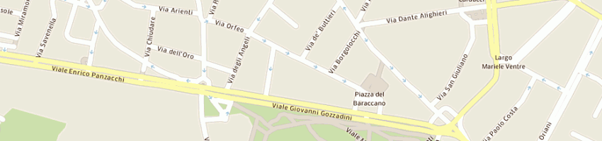 Mappa della impresa forni francesco a BOLOGNA