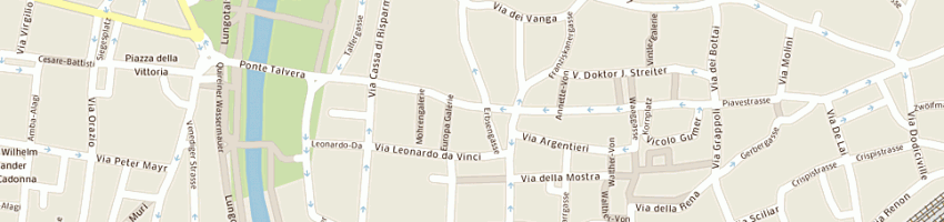Mappa della impresa streitberger snc a BOLZANO