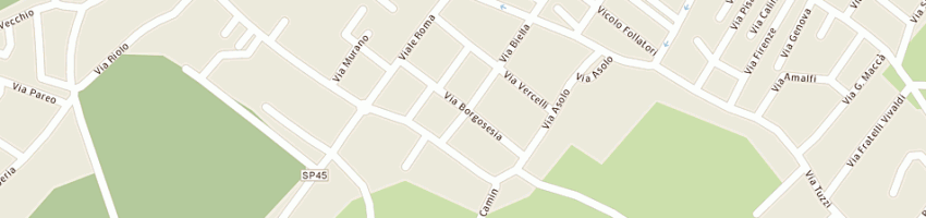 Mappa della impresa confenti diego a SCHIO
