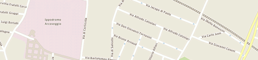Mappa della impresa lavasecco maria sdf a BOLOGNA