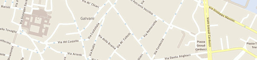 Mappa della impresa curti antonio a BOLOGNA