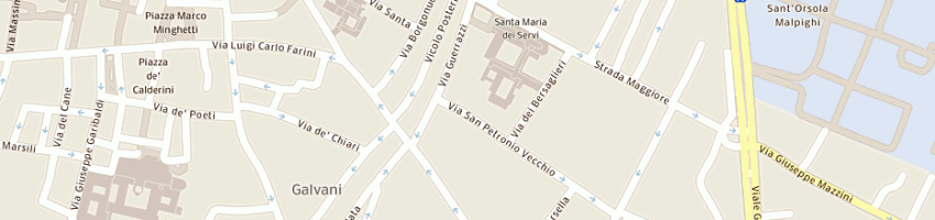 Mappa della impresa capalbo stefania a BOLOGNA