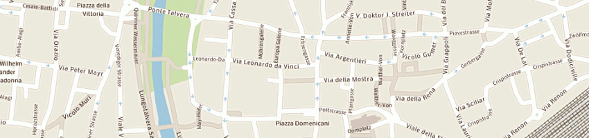 Mappa della impresa moda ballin commerciale (spa) a BOLZANO