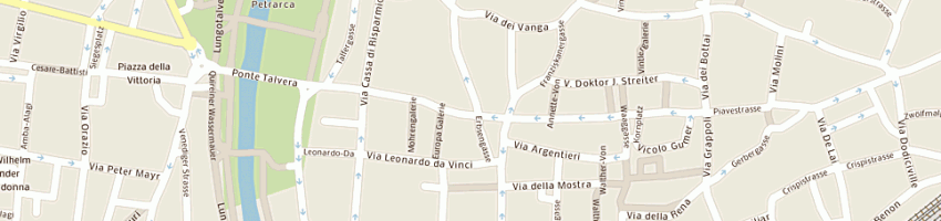 Mappa della impresa lang konrad kurt a BOLZANO