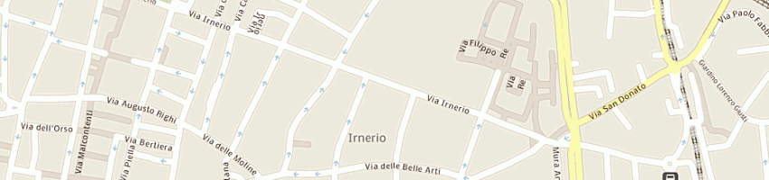 Mappa della impresa costruzioni camera e donati spa a BOLOGNA