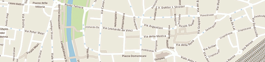 Mappa della impresa moroder wilfried a BOLZANO