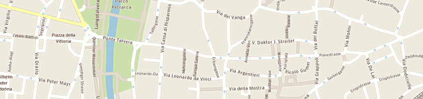 Mappa della impresa glas prader glas a BOLZANO