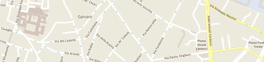 Mappa della impresa penny srl a BOLOGNA