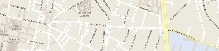 Mappa della impresa studio catenacci e benetti - dottori commercialisti a BOLOGNA