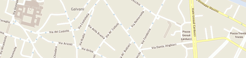 Mappa della impresa sillico grazia maria a BOLOGNA