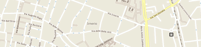 Mappa della impresa ristorante matusel a BOLOGNA