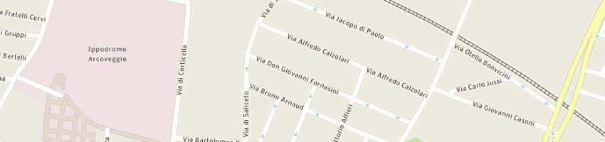 Mappa della impresa fazioli davide a BOLOGNA