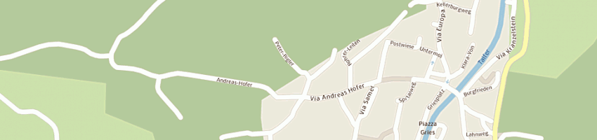 Mappa della impresa vestner jakob a SARENTINO