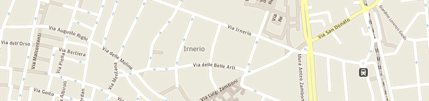 Mappa della impresa parmiani giuseppe a BOLOGNA