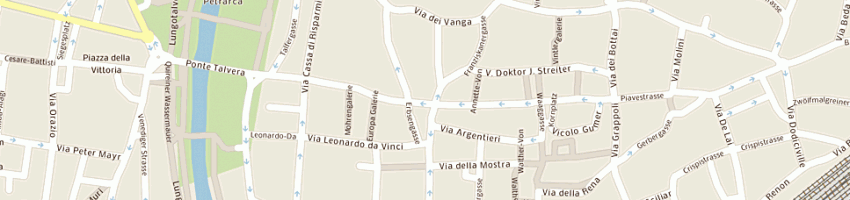 Mappa della impresa cafe' hofer des dollinger christian e co ohg a BOLZANO
