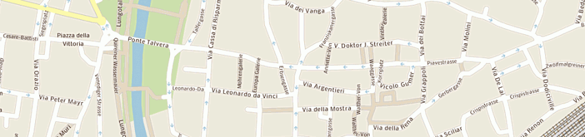 Mappa della impresa studio legale perathoner a BOLZANO
