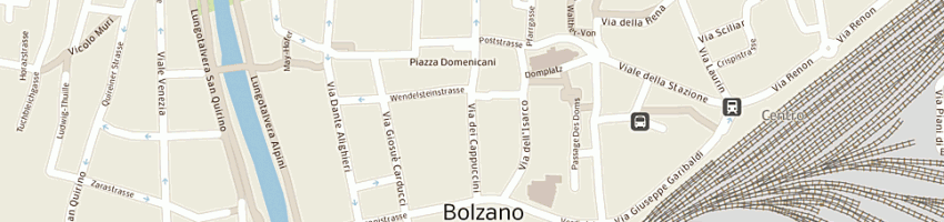 Mappa della impresa confraternita terzo ordine s francesco a BOLZANO