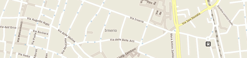 Mappa della impresa trentini ernesto a BOLOGNA