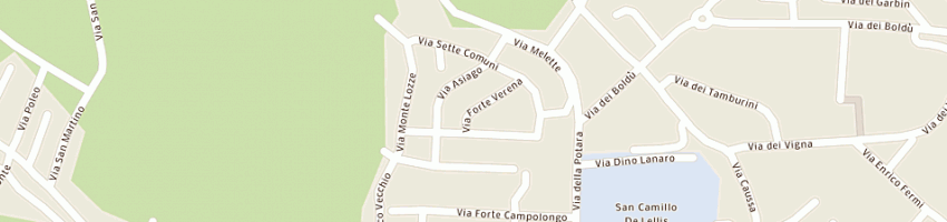 Mappa della impresa dalla vecchia pier giorgio a SCHIO