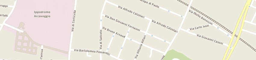 Mappa della impresa vannini cesare a BOLOGNA