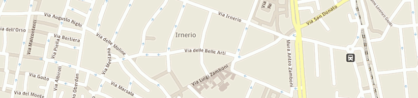 Mappa della impresa sogenco srl a BOLOGNA