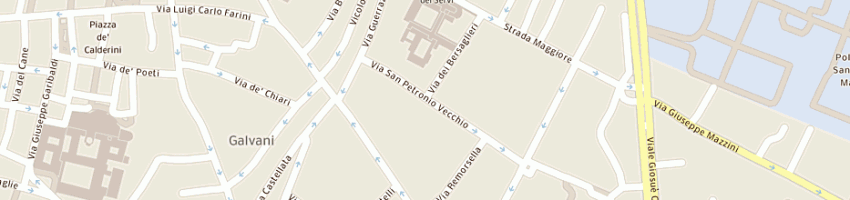 Mappa della impresa quasi quasi di silvagno cristiana e c sas a BOLOGNA