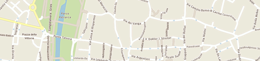 Mappa della impresa zorzi renzo a BOLZANO