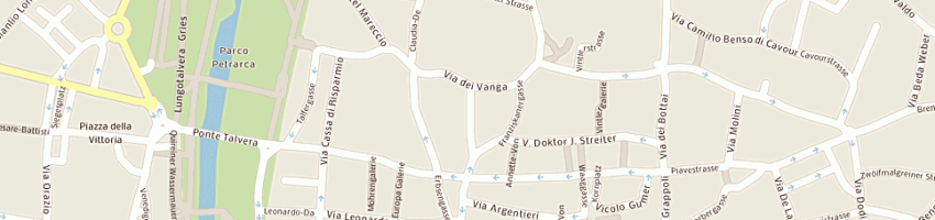 Mappa della impresa angeli piera a BOLZANO