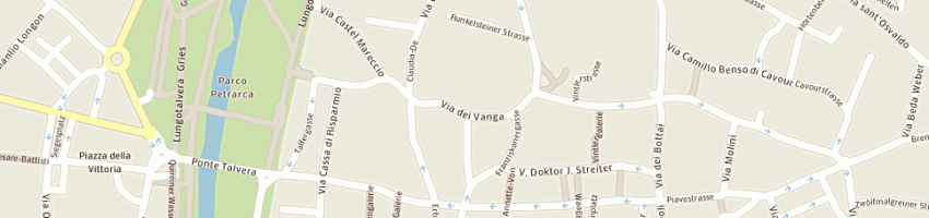Mappa della impresa studio associato dr kessler a BOLZANO