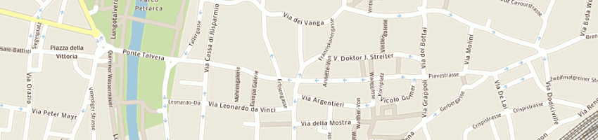 Mappa della impresa istituto di estetica lella fellin a BOLZANO