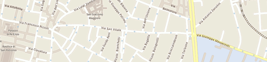 Mappa della impresa servizi comunicazioni multimediali di stefano dal pane a BOLOGNA
