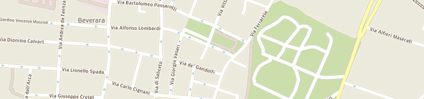 Mappa della impresa cartoleria sterlino srl a BOLOGNA