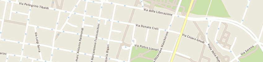 Mappa della impresa jean harry's international (srl) a BOLOGNA