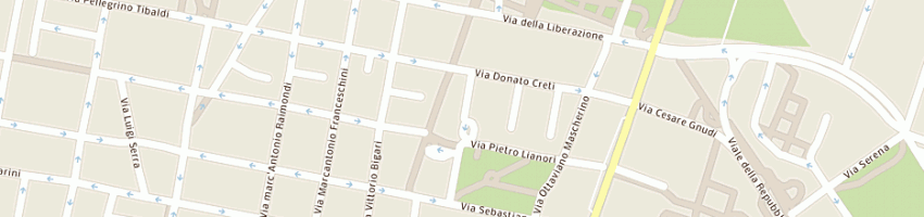 Mappa della impresa fisios srl a BOLOGNA
