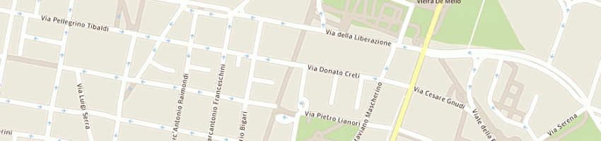 Mappa della impresa sagittario di pennisi mario a BOLOGNA