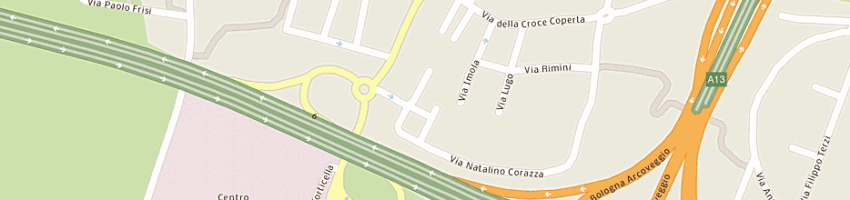 Mappa della impresa chiarini e associati srl a BOLOGNA