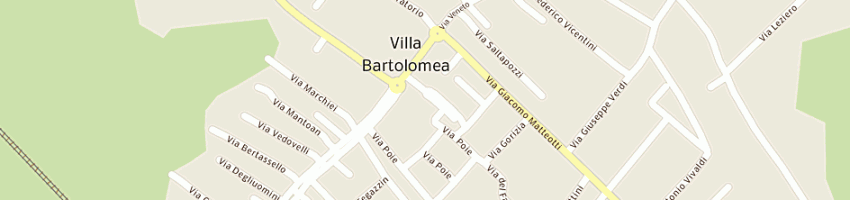 Mappa della impresa pasquin giuliano a VILLA BARTOLOMEA