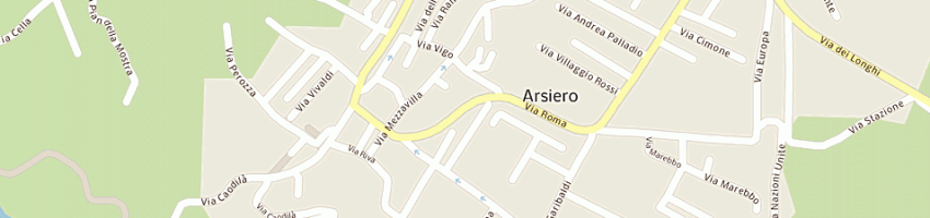 Mappa della impresa rodella srl a ARSIERO
